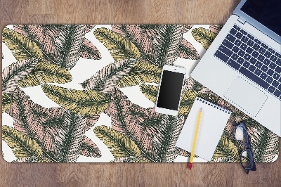 Tapis de bureau Feuilles de banane