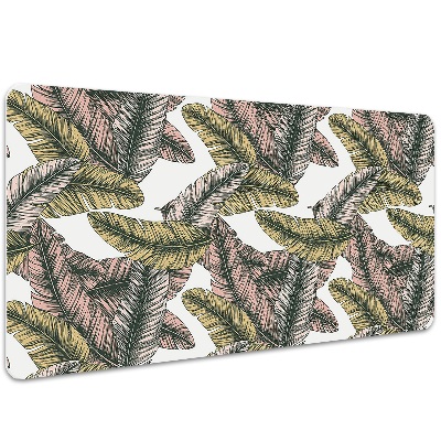 Tapis de bureau Feuilles de banane