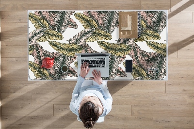 Tapis de bureau Feuilles de banane