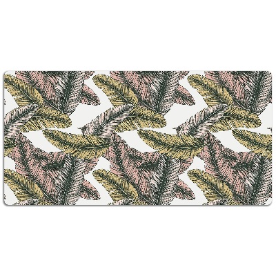 Tapis de bureau Feuilles de banane