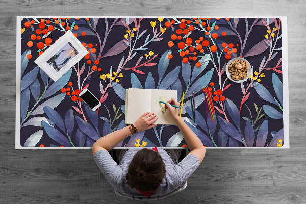 Tapis de bureau Photo de fleurs