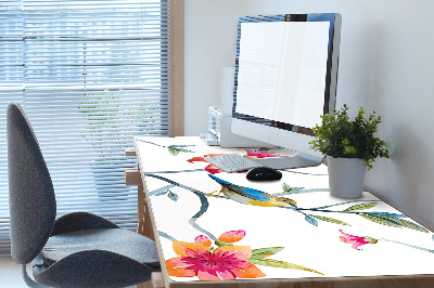 Sous main de bureau Fleurs