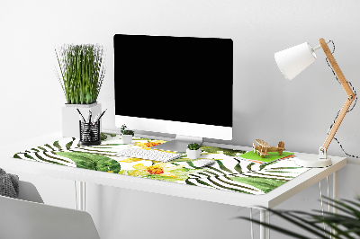 Tapis de bureau Feuille exotique