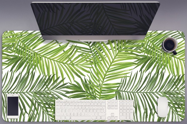 Sous-main bureau Feuilles de palmier
