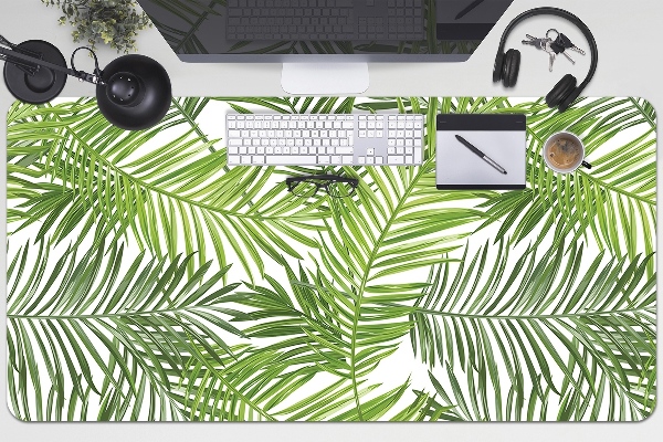 Sous-main bureau Feuilles de palmier