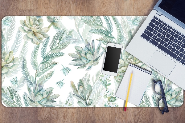 Sous-main bureau Roches peintes