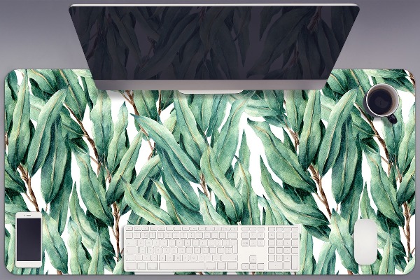 Tapis de bureau Feuilles peintes