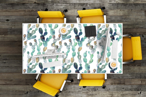 Sous main de bureau Cactus