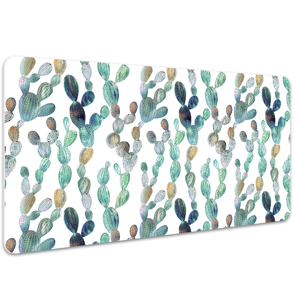 Sous main de bureau Cactus