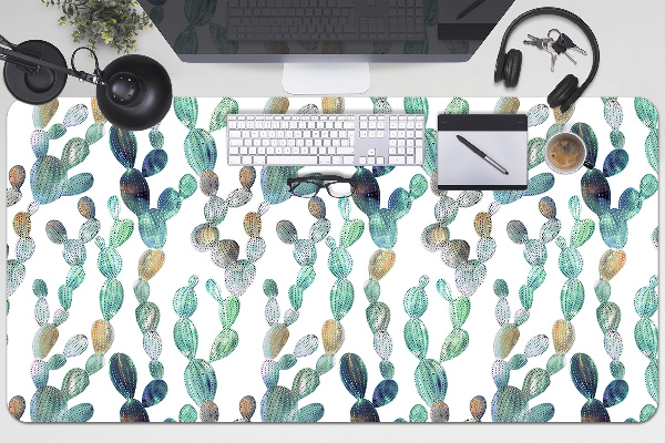 Sous main de bureau Cactus