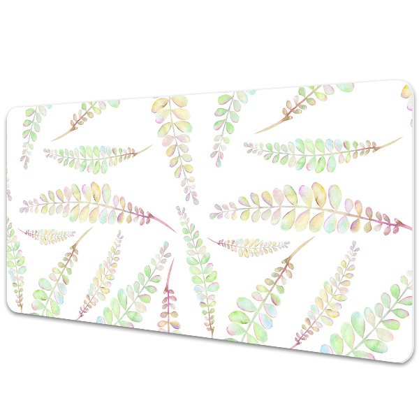 Tapis de bureau Feuilles d'aquarelle