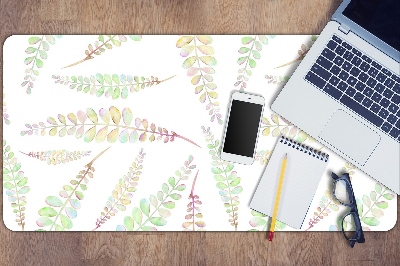 Tapis de bureau Feuilles d'aquarelle