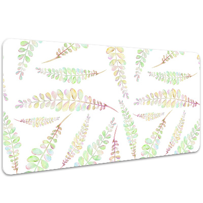 Tapis de bureau Feuilles d'aquarelle