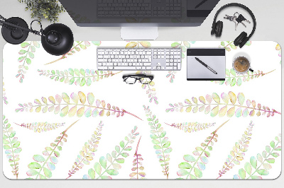 Tapis de bureau Feuilles d'aquarelle