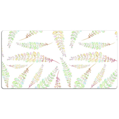 Tapis de bureau Feuilles d'aquarelle