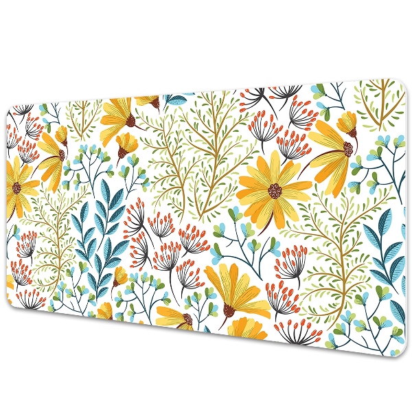 Tapis de bureau Peinture florale