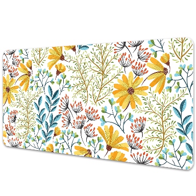 Tapis de bureau Peinture florale