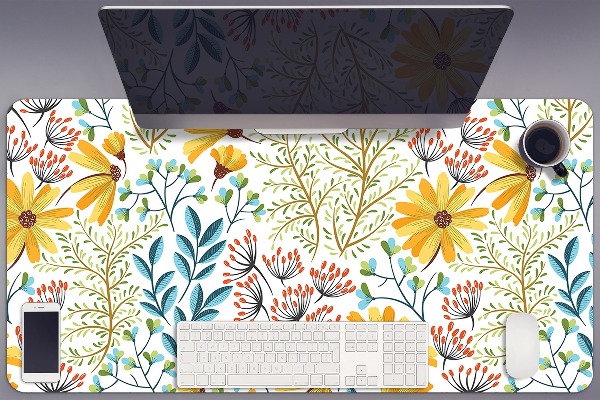 Tapis de bureau Peinture florale