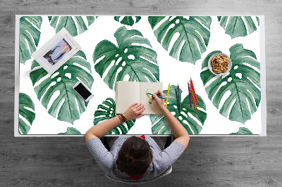 Tapis de bureau Les feuilles de Monstera