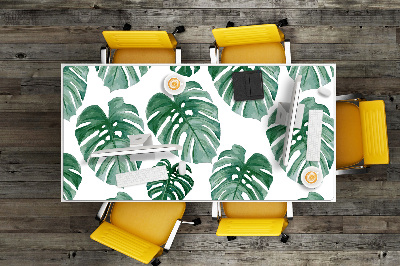 Tapis de bureau Les feuilles de Monstera