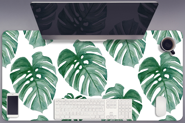 Tapis de bureau Les feuilles de Monstera