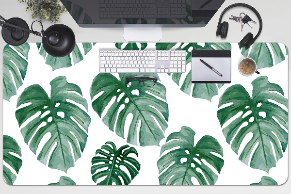 Tapis de bureau Les feuilles de Monstera