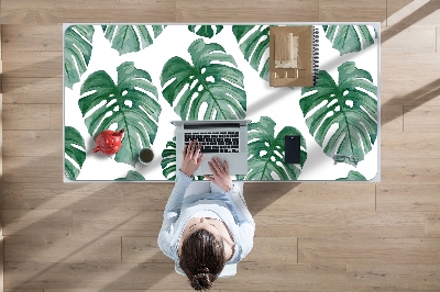 Tapis de bureau Les feuilles de Monstera