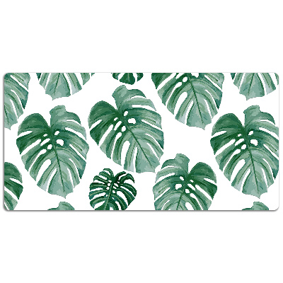 Tapis de bureau Les feuilles de Monstera