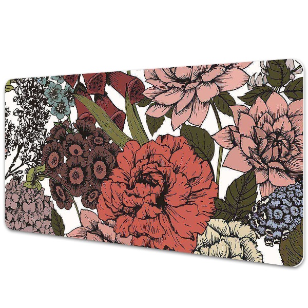 Tapis de bureau Fleurs d'automne