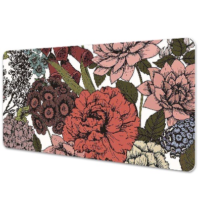 Tapis de bureau Fleurs d'automne