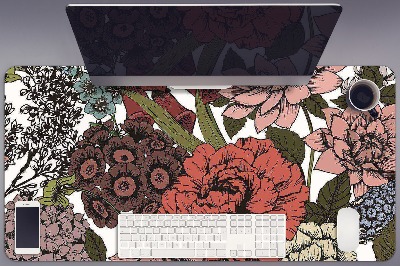 Tapis de bureau Fleurs d'automne