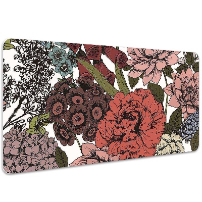 Tapis de bureau Fleurs d'automne