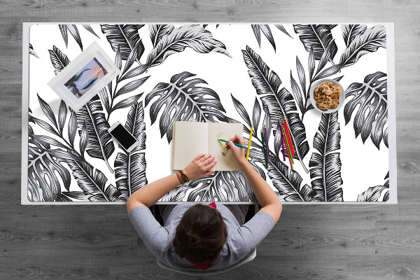 Sous-main bureau Feuilles de palmier