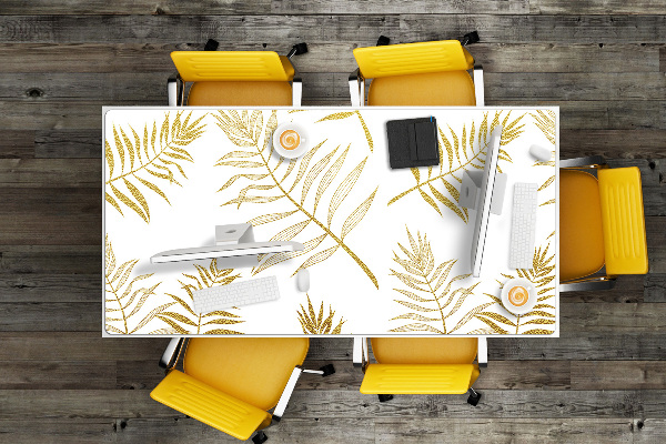 Tapis de bureau Feuilles de palmier