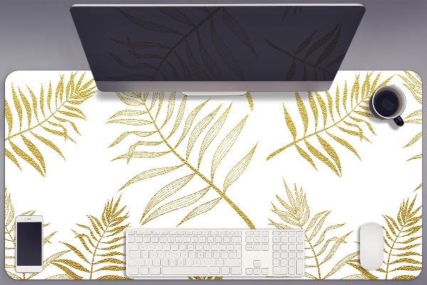 Tapis de bureau Feuilles de palmier