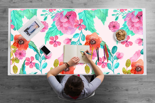 Tapis de bureau Belle flore