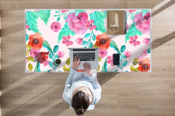 Tapis de bureau Belle flore