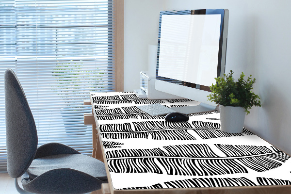 Sous main de bureau Motif dans les feuilles