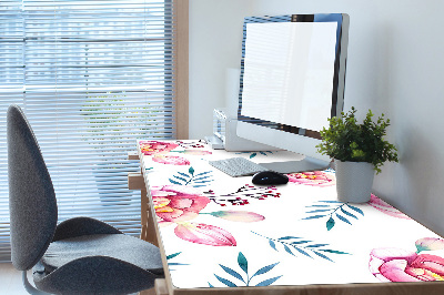 Sous main de bureau Fleurs