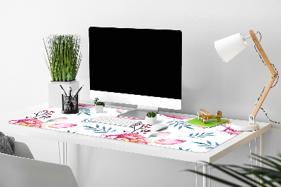 Sous main de bureau Fleurs