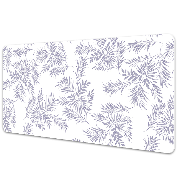 Tapis de bureau Feuilles grises