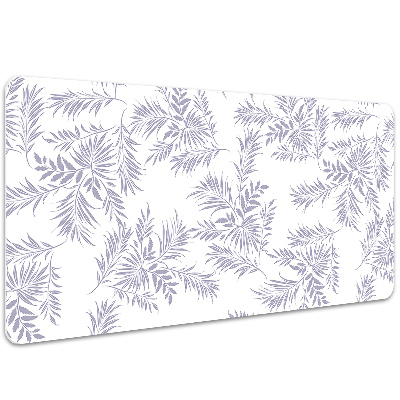 Tapis de bureau Feuilles grises