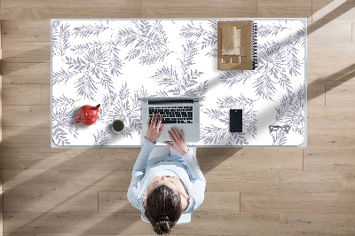 Tapis de bureau Feuilles grises