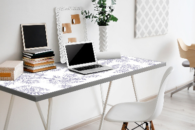 Tapis de bureau Feuilles grises