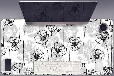 Sous-main bureau Fleurs glamour