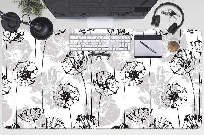 Sous-main bureau Fleurs glamour