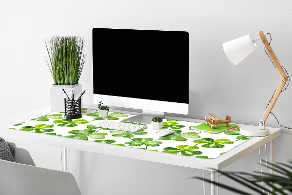 Sous main de bureau Trèfle