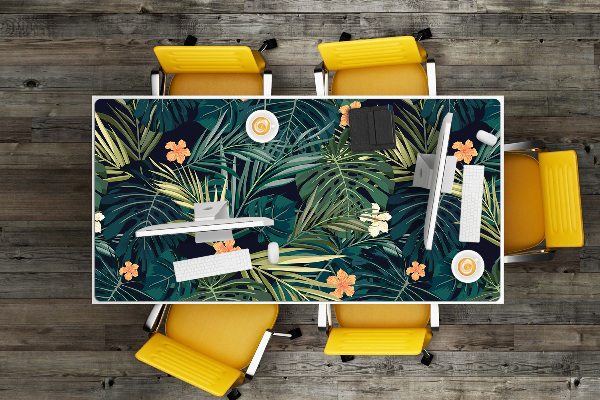 Tapis de bureau Fleurs et feuilles