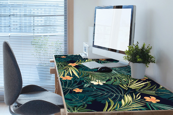 Tapis de bureau Fleurs et feuilles