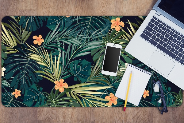 Tapis de bureau Fleurs et feuilles